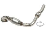 TUBE DE DESCENTE "DOWNPIPE" EN INOX POUR  Audi  A1 8X 1.4 TFSI 185cv ou VW POLO 6R 1.4 TSI/ GTI 140/180cv (2010/2015)