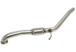 TUBE DE DESCENTE "DOWNPIPE" EN INOX POUR Audi A3 8P Seat Altea 5P/Leon 1P/Toledo 5P/Skoda Octavia 1Z /Golf V 1K+GOLF VI 5K/Jetta III ,Touran 1T   1.9 TDi - 105CV, 2,0l TDI - 140CV (2003/2013)