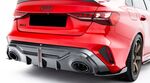 DIFFUSEUR DE PARE CHOC ARRIERE EN CARBONE AUDI RS3 SPORTBACK OU LIMOUSINE/SEDAN PHASE 2 "DTM LOOK" (2024+)