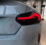 MASQUES DE FEUX ARRIERES TEINTES SMOKE BMW SERIE 2 G42 / M2 G87 PHASE 1 (2021/2024)