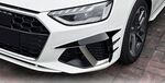 SPLITTERS FRONTAUX "KNIFE" DE PARE CHOC AVANT AUDI A4 B9 S LINE OU S4 PHASE 2 (05-2019/2024)