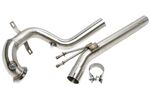 TUBE DE DESCENTE "DOWNPIPE" EN INOX POUR AUDI A1 8X 1.6 TDI (2010/2014) SEAT IBIZA 6J 1.6 TDI (2010/2015) SKODA FABIA II 1.6 TDI (2010/2014) VW POLO 6R 1.6 TDI (2009/2015)