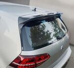 BECQUET DE TOIT SANS OU AVEC FLAPS LATERAUX VW GOLF VII STANDARD PIANO BLACK FINISH (2012/2019)