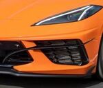 "CANARDS" DE PARE CHOC AVANT EN CARBONE CHEVROLET CORVETTE C8 (2020/2023)