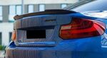 BECQUET DE COFFRE EN CARBONE BMW SERIE 2 F22/ M2 F87 LOOK CS (2014/06-2021)