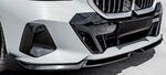 LAME DE PARE CHOC AVANT EN CARBONE BMW SERIE 5 / I5 G60/G61 PACK M PHASE 1 4PCS (2023+)