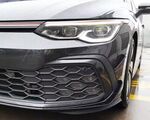 4 SPLITTERS LATERAUX DE PARE CHOC AVANT VW GOLF VIII GTI OU R LINE PHASE 1 (2020/2024)