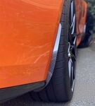 DEFLECTEURS "MUD FLAPS" DE PARE CHOC ARRIERE INFÉRIEURS EN CARBONE BMW M3 F80 / BMW M4 F82(2013/2019)