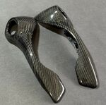 POIGNEES DE PORTES INTERIEURES EN CARBONE RENAULT CLIO III PHASE 1 (2005/2009)