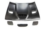 CAPOT EN ALUMINIUM DODGE CHALLENGER "DOUBLE AIR VENTS" (2015/2023)