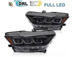PHARES A LEDS "FULL LEDS REAL DRL" FORD MUSTANG VI PHASE 1 avec clignotants DTS -DYNAMIC TURN SIGNAL - V2 (2014/08-2017)
