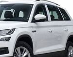 DEFLECTEURS DE VITRES AVANT BLACK SKODA KODIAQ (2017/2023)