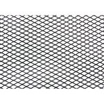 GRILLE ALUMINIUM NOIRE LOOK RS 100X40CM USAGE UNIVERSEL