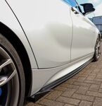 JEU DE BAS DE CAISSE (RAJOUTS EN ABS) BMW SERIE 1 F20/F21 PACK M / M135I / M140I "CUPWINGS" (06-2011/2019)