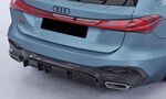 DIFFUSEUR DE PARE CHOC ARRIÈRE (RAJOUT CENTRAL)AUDI A5 III B10 AVANT S LINE PHASE 1 CS STYLE (2025+)