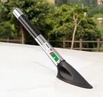 ANTENNE DE TOIT ALU/CARBONE LOOK AVEC LOGO VRS