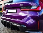 DIFFUSEUR ARRIERE (RAJOUT CENTRAL) BMW M3 G80/G81 DTM LOOK" ING LINE (2021+)