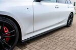 JEU DE BAS DE CAISSE (RAJOUTS EN ABS) BMW SERIE 3 G20/G21 STANDARD PHASE 1 "ING LINE" (2016/06-2022)