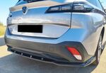 LAME DE PARE CHOC ARRIERE PEUGEOT 308 III (HATCHBACK OU SW) STANDARD PHASE 1 MTD DESIGN V2 (09-2021+)