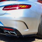 SPLITTERS DE PARE CHOC ARRIERE MERCEDES CLASSE S COUPE C217 AMG LINE / S63AMG "ING LINE" (2014/2021)