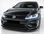 LAME DE PARE CHOC AVANT VW GOLF VII PHASE 2 R OU R LINE V1 "MTD DESIGN" (02-2017/2020)