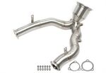 TUBE DE DESCENTE "DOWNPIPE" EN INOX (SANS CATALYSEURS ET SANS OU AVEC PROTECTION THERMIQUE) POUR AUDI A6 C8 OU A77 C8 MOTORISATION 3.0LI TFSI (2018+)