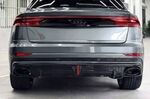 DIFFUSEUR DE PARE CHOC ARRIERE AUDI Q8 4M S LINE  OU SQ8 PHASE 1 + EMBOUTS D'ECHAPPEMENT LOOK RSQ8 (2018/2023)