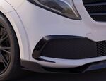 SPLITTERS DE PARE CHOC AVANT MERCEDES CLASSE V W447 PHASE 2 STANDARD "ST LINE"(2019/2024)