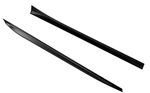 JEU DE BAS DE CAISSE (RAJOUTS EN ABS) COMPATIBLE BMW SERIE 1 F20 STANDARD "CUP" CS STYLE (2011/2019)