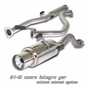 LIGNE D'ECHAPPEMENT INOX (APRES CATALYSEUR) HONDA INTEGRA GSR (1994/2001)