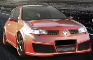 PARE CHOC AVANT RENAULT MEGANE II PHASE 1 "VEGA EVO" (2002/2005)