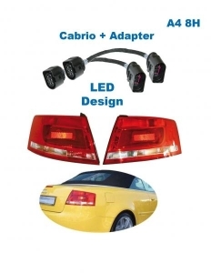 FEUX A LEDS AUDI A4 TYPE B6 8H CABRIOLET KF (2002/2005)