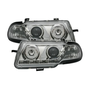 Phare Gauche Pour Opel Astra F 09/1994 à 03/1998 - Type H4 Avec Réglage Portée Électrique
