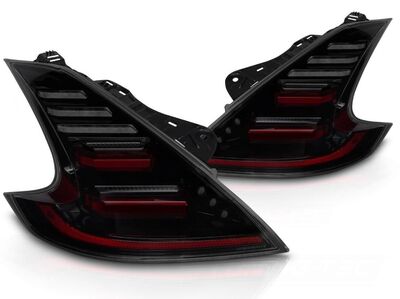 FEUX A LEDS FULL LEDS NISSAN 370Z AVEC CLIGNOTANTS DTS -DYNAMIC TURN SIGNAL- ET FONCTION D'ACCUEIL "WELCOME LIGHT" (2009/2020)