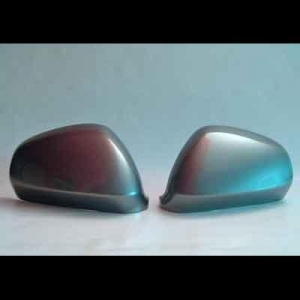 Coques De Retroviseurs Look Alu Mat Noir Mat Ou Alu Satine