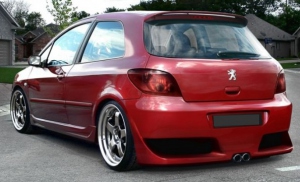 PARE CHOC ARRIERE PEUGEOT 307 "SHUMAN" (2001/04-2005)