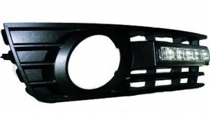 ECLAIRAGE DE JOUR TYPE "RUNNING DAYLIGHTS" AUDI A4 B6 STANDARD (DD1 AVANT FACELIFT DE 2005 B7) AVEC ANTIBROUILLARDS D'ORIGINE,POUR ECLAIRAGE SANS XENON D'ORIGINE (2001/2004)