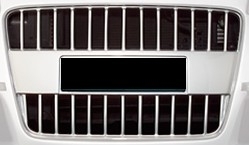 CALANDRE SANS SIGLE A PEINDRE POUR AUDI Q7 4L (2005/2009)