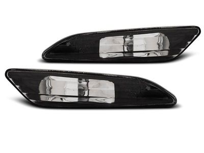 JEU DE CLIGNOTANTS LATERAUX CRISTAL/BLACK ALFA ROMEO 147 PHASE 2 (01-2005/2010) OU ALFA ROMEO 156 (10-1997/2003)FIAT TIPO (2015+)