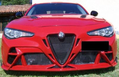 Grille De Pare-chocs Avant / Capuchon De Capteur Pour Alfa Romeo Stelvio 2017-2024 - Réf. 156126159, Plastique, Remplacement Direct - 10
