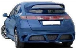 PARE CHOC ARRIERE HONDA CIVIC VIII 3 PORTES " INTRUDER" CPN DESIGN (2006/2011)