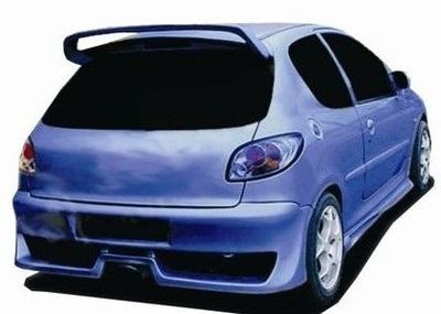 PARE CHOC ARRIERE PEUGEOT 206 "DRIFT" CPN DESIGN (1998/2009)