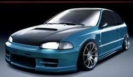 PARE CHOC AVANT HONDA CIVIC V "GHOST ST " (1992/1995)