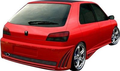 PARE CHOC ARRIERE ADAPTABLE PEUGEOT 306 "SHARK"(1993/2002)