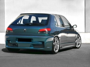 PARE CHOC ARRIERE PEUGEOT 306 "VOLTAGE" (1993/2002)