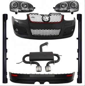 KIT CARROSSERIE COMPLET VW GOLF V LOOK GTI/R32 (2003/2008)