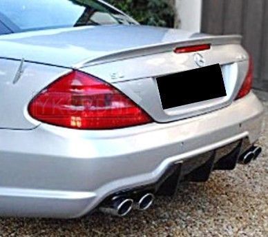 BECQUET DE COFFRE A PEINDRE OU NOIR BRILLANT MERCEDES S L230 (2002/2011)