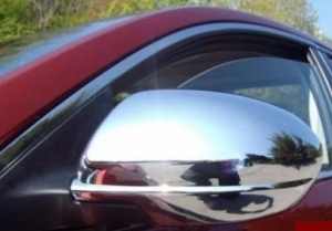 COQUES CHROMEES POUR RETROVISEURS MAZDA 3 (2009/2013)