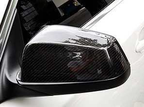 COQUES DE RETROVISEURS EN CARBONE BMW SERIE 5 E60/E61 PHASE 2 (2007/2010)