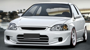 PARE CHOC AVANT HONDA CIVIC VI HATCHBACK PHASE 1 "LOOK S2000" (1996/02-1999)